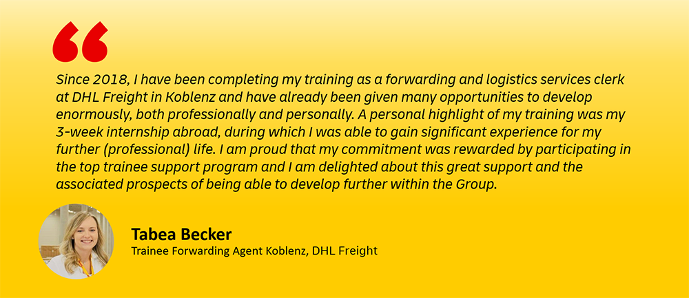 DHL apprenticeships
