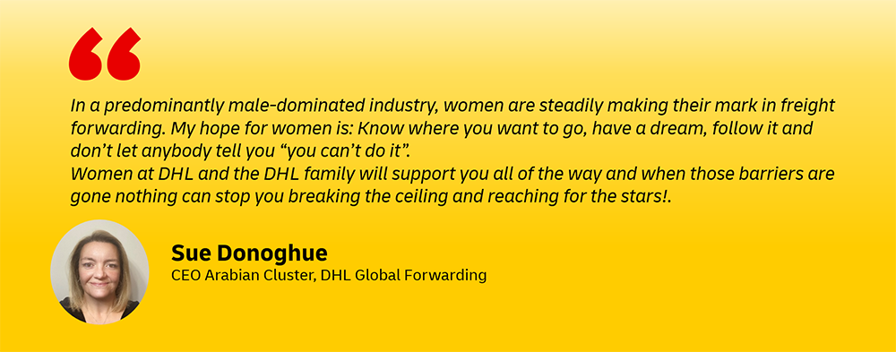 DHL executive women careers