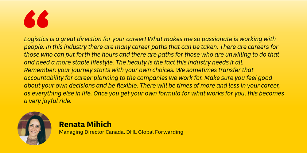 DHL women career returner