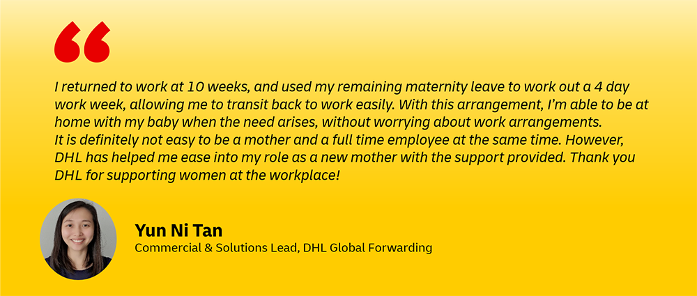 DHL women career returners