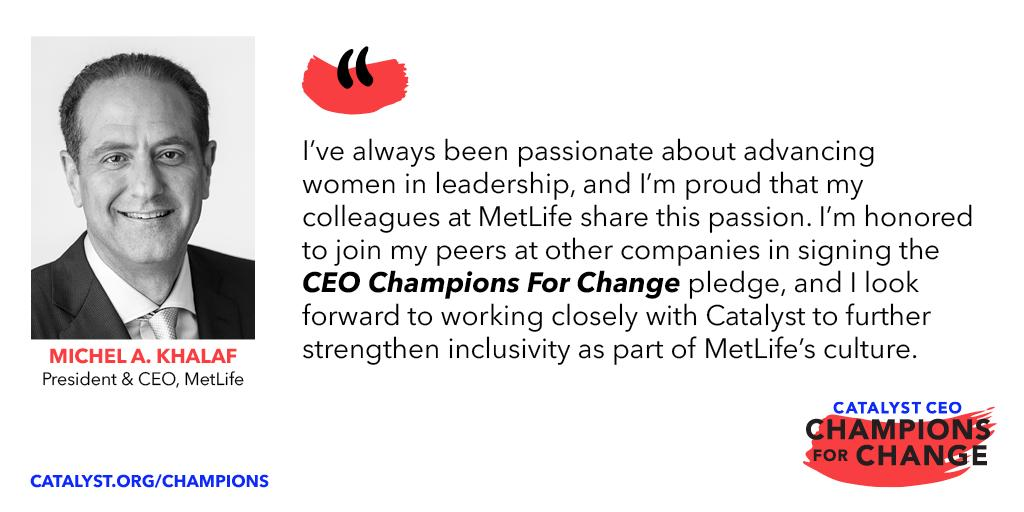 Metlife CEO Michel Khalaf