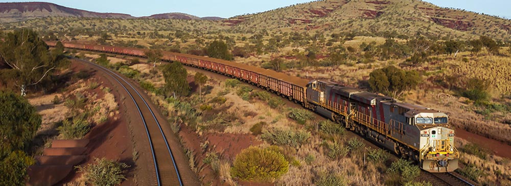 Rio Tinto railway train