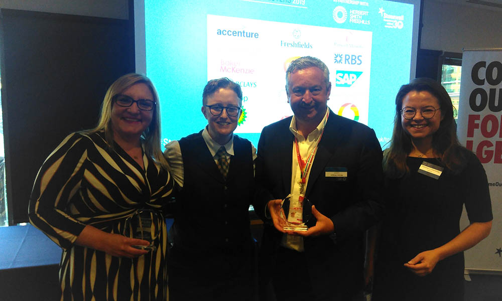 Vodafone Stonewall award