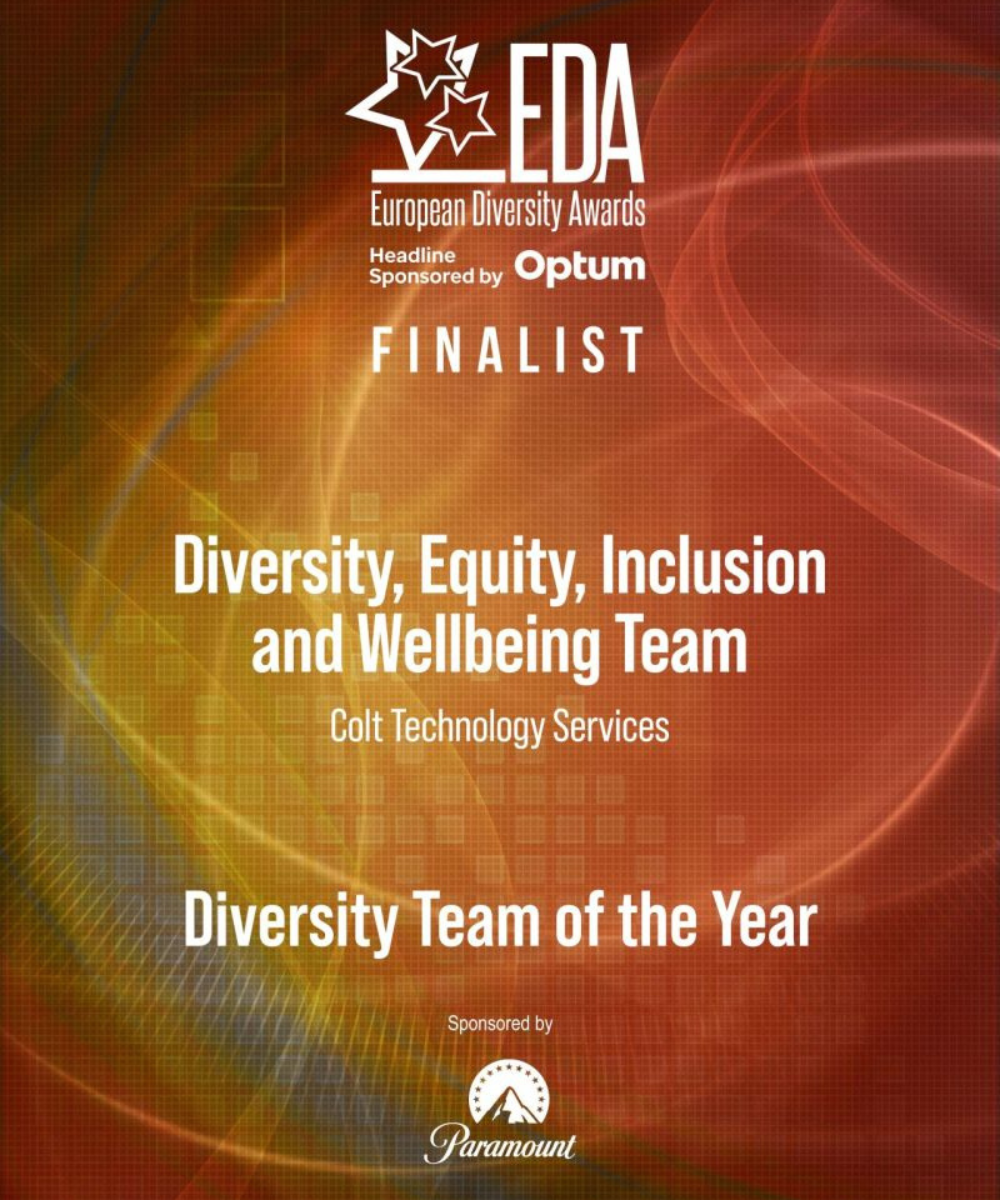 European Diversity Awards shortlist Colt Technology Services