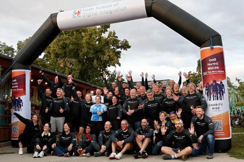 Colt Technology Services supports Charity Bike Ride fundraising