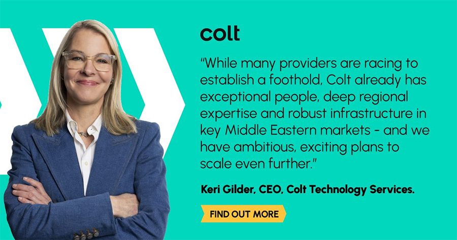 Colt has ambitious and exciting plans for the Middle East region