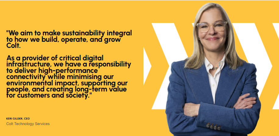 Colt knows performance and sustainability go hand in hand