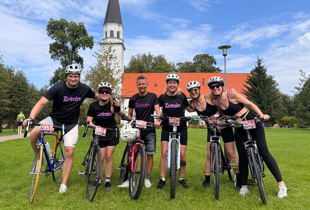 Cycling event brings together Entain community in Latvia