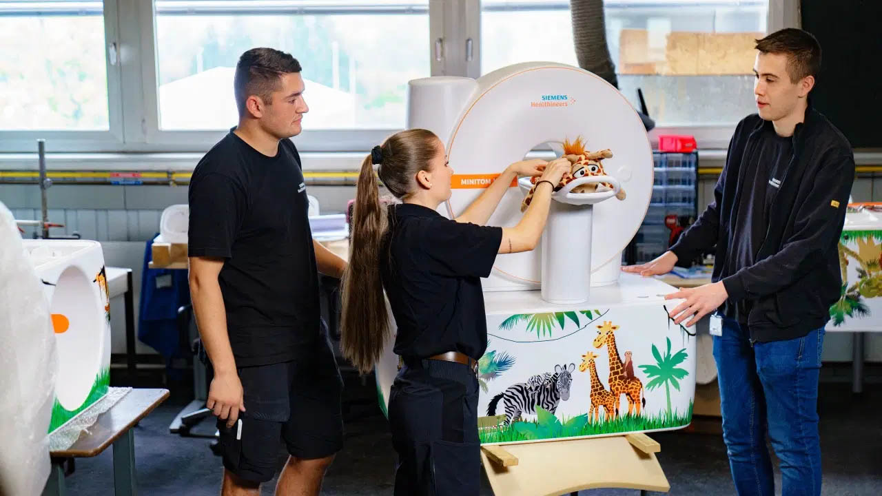 Veronika Ott did a Siemens Healthineers Apprenticeship